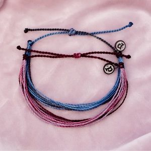 BRAND NEW Bundle of 2 UNISEX PuraVida Original bracelets. Mulberry AND Night
